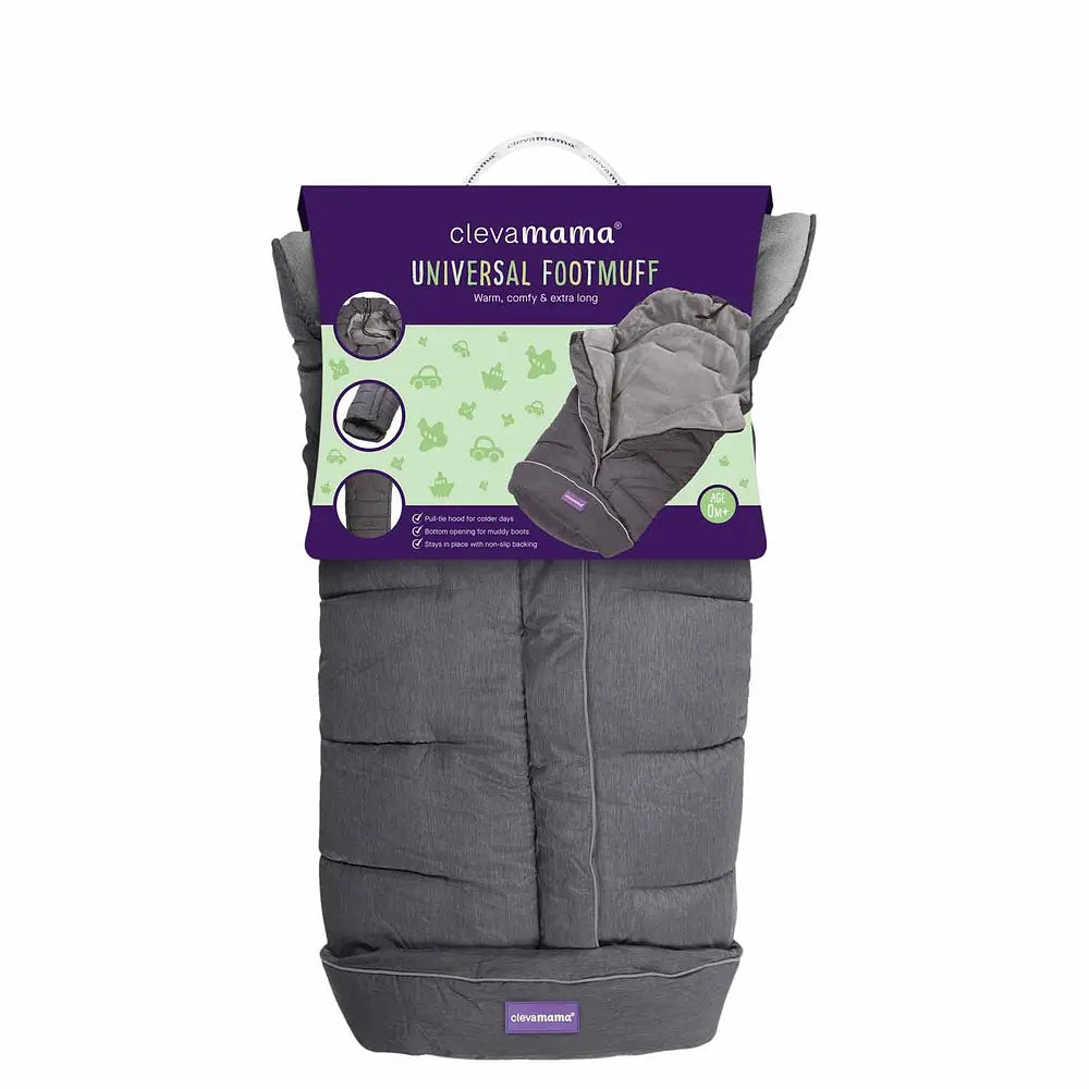 Saco Universal Invernal para coche gris - Clevamama