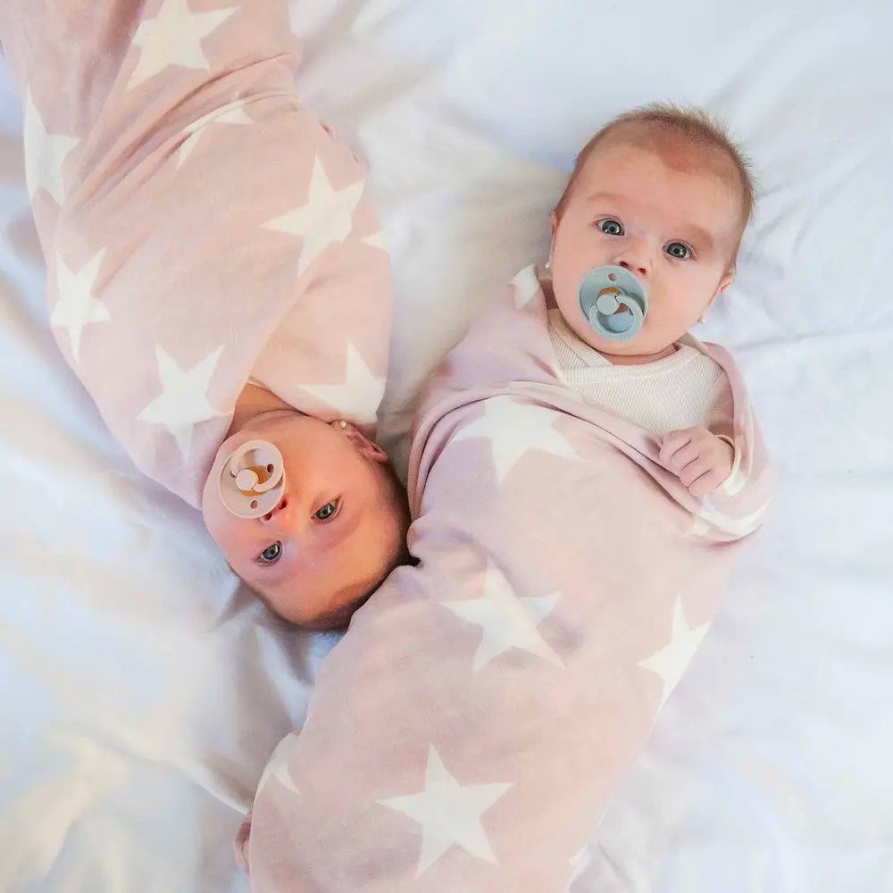 Manta Swaddle Bambú Rosada - Kosleeping