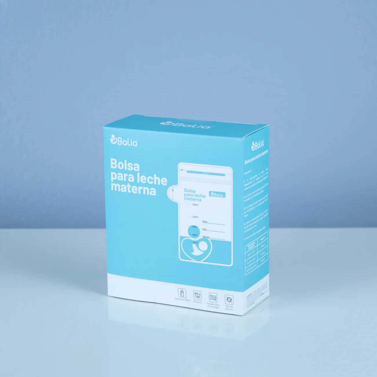 Bolsa almacenaje leche materna 150ml (25un) - Balia