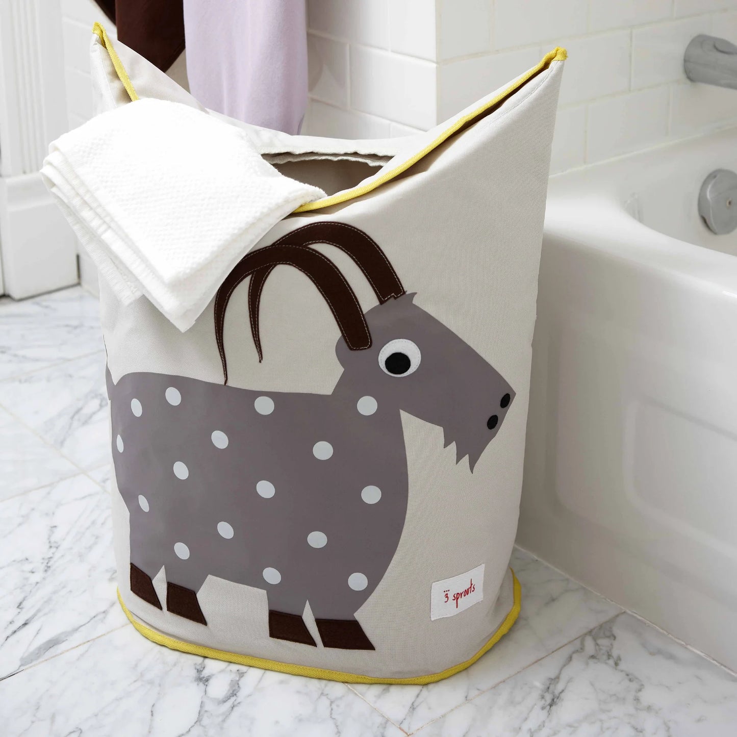 Canasto ropa sucia diseño cabra - 3 Sprouts