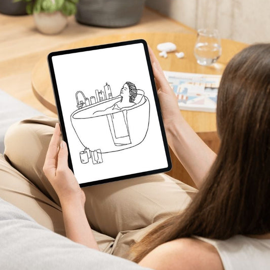 MOM LIFE - Coloring Book Digital tablet