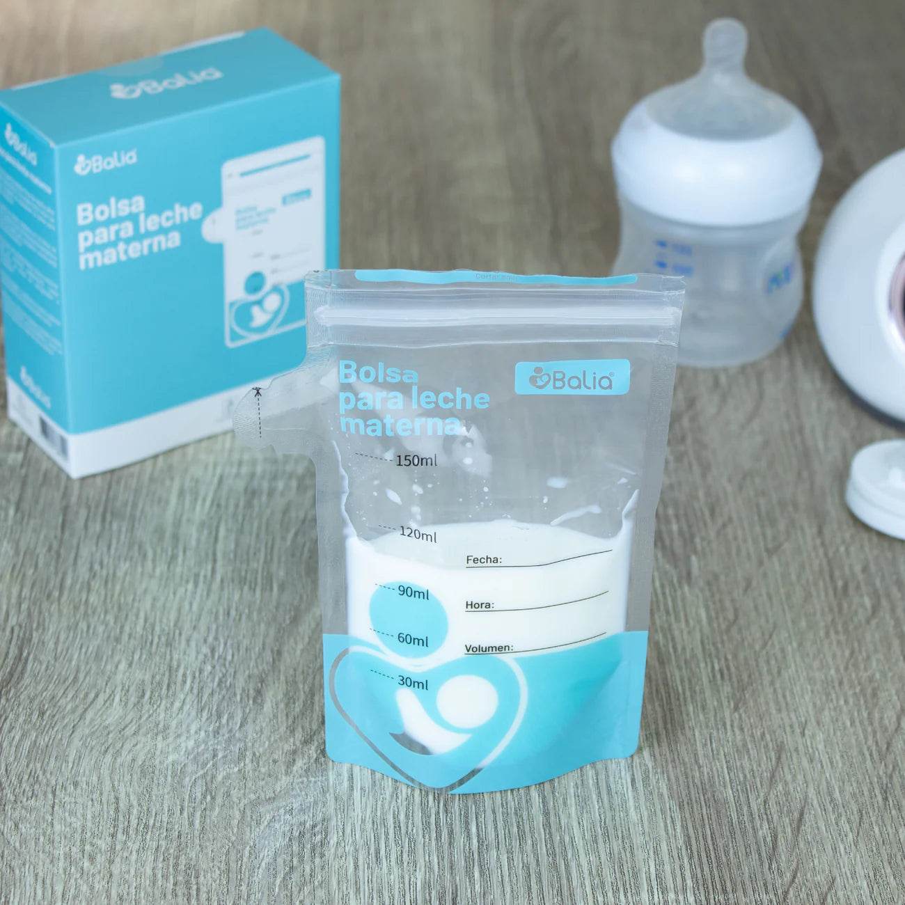 Bolsa almacenaje leche materna 150ml (25un) - Balia