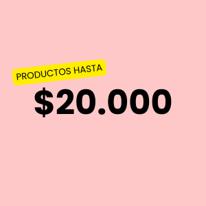 Productos hasta $20.000
