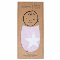Manta Swaddle Bambú Rosada - Kosleeping