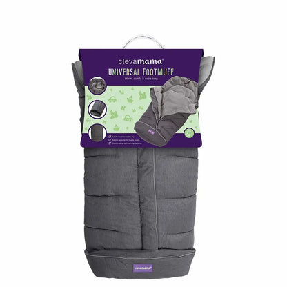 Saco Universal Invernal para coche gris - Clevamama