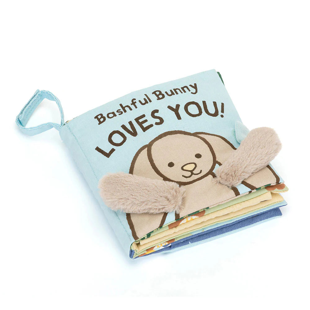 Libro conejo Bashful Loves You - Jellycat