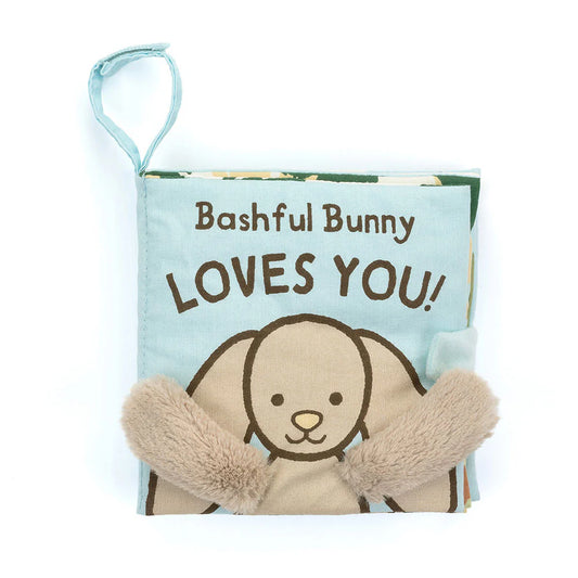 Libro conejo Bashful Loves You - Jellycat