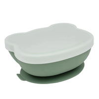 Bowl oso con ventosa y tapa verde - We Might Be Tiny