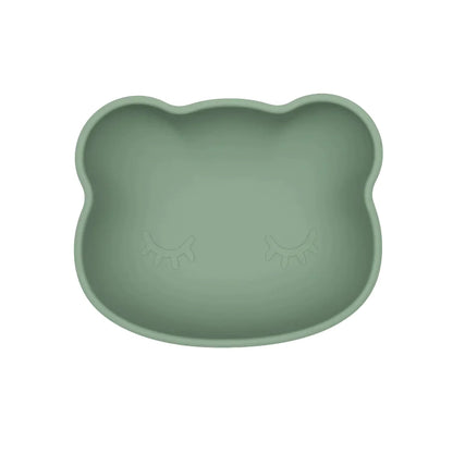 Bowl oso con ventosa y tapa verde - We Might Be Tiny