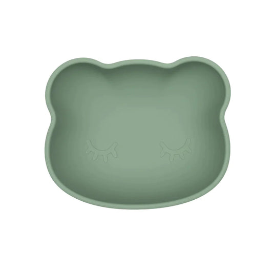 Bowl oso con ventosa y tapa verde - We Might Be Tiny