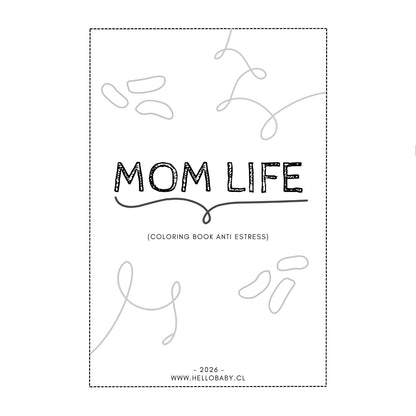 MOM LIFE - Coloring Book Digital portada