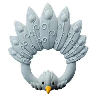 Anillo mordedor Pavo Real Celeste - Natruba
