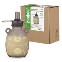 Pouch silicona Happii Bear 170ml - Haakaa