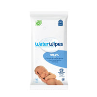 Pack Toallitas húmedas WaterWipes, toallitas más puras del mundo, 99.9% agua y extracto de fruta.
