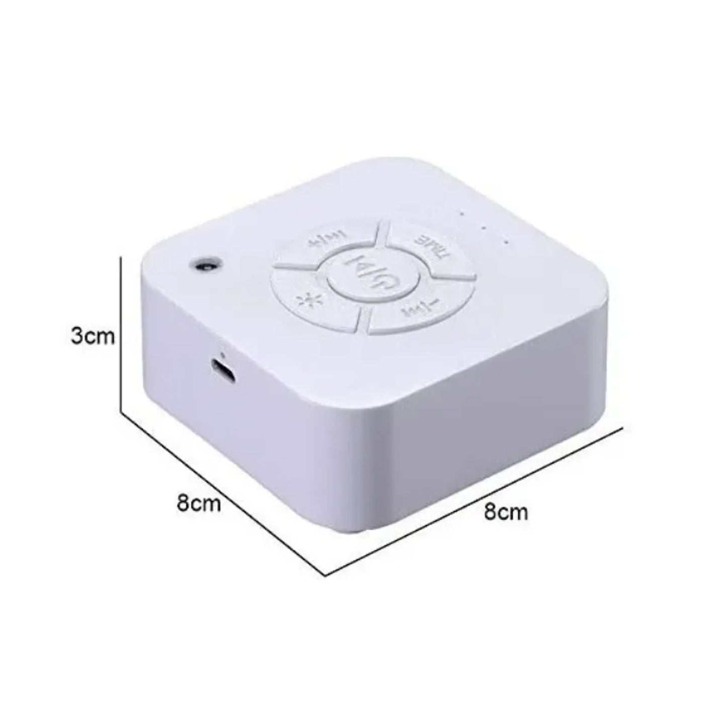 Dimensiones Máquina de sueño con Ruido Blanco