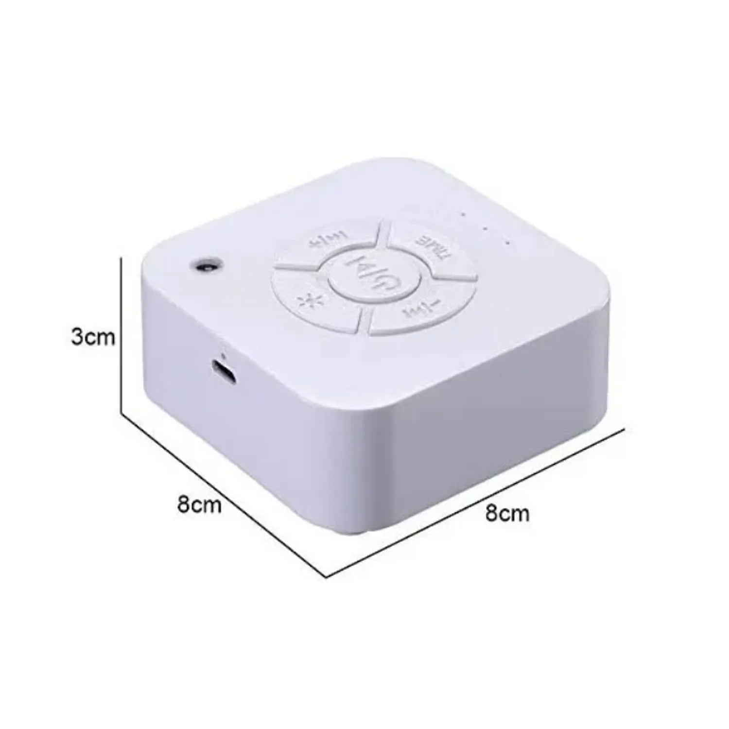 Dimensiones Máquina de sueño con Ruido Blanco